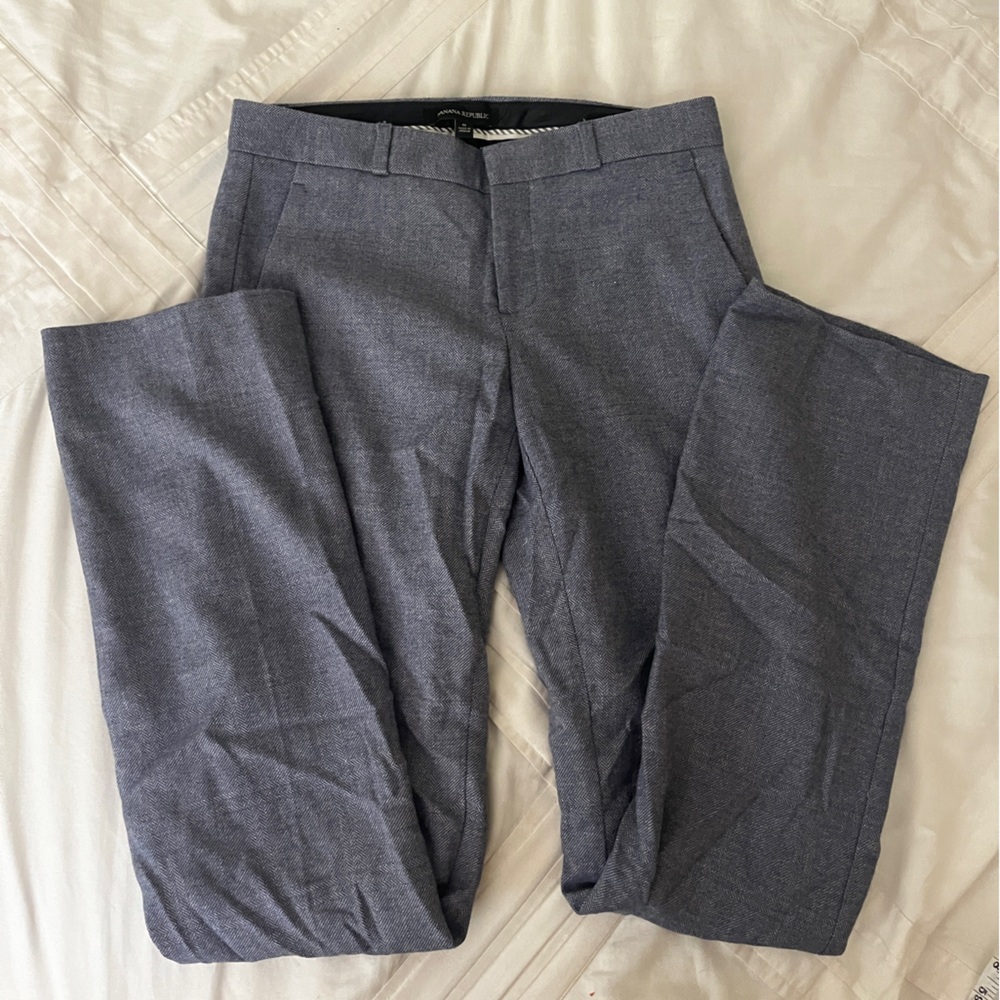Banana Republic Gray Logan Pants size 0